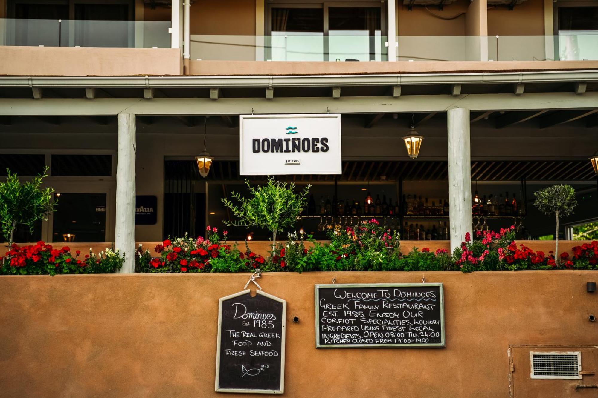 Dominoes Corfu Aparthotel Ypsos Exterior foto